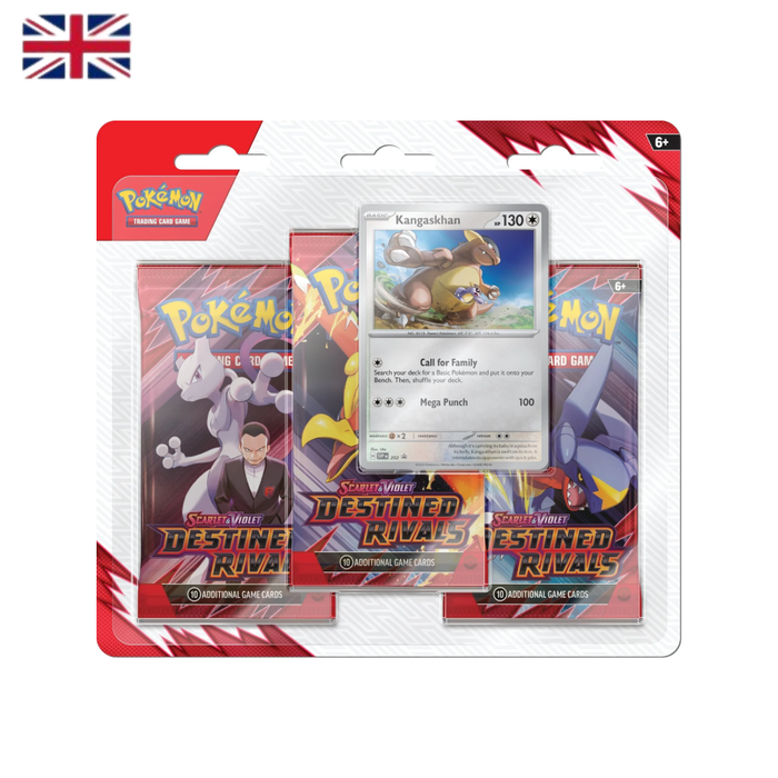 Pokémon: SV10 "Scarlet & Violet - Destined Rivals" 3er Blister